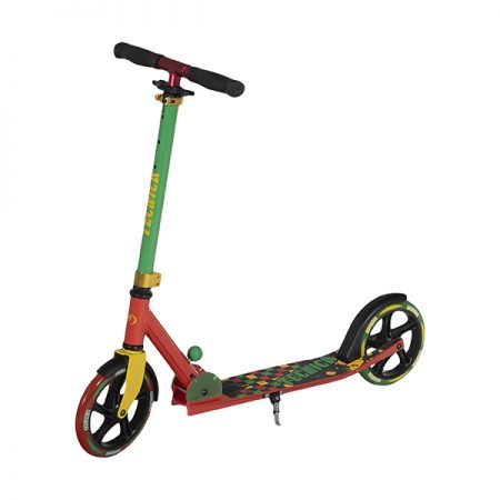 اسکوتر Tecnica T205 | سبز نارنجی