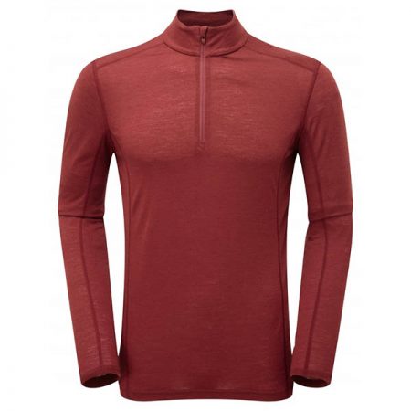 بیس لایر نیم زیپ مردانه مونتین مدل PRIMINO 140 Zip Neck
