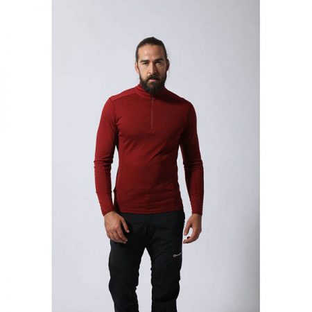 بیس لایر نیم زیپ مردانه مونتین مدل PRIMINO 140 Zip Neck