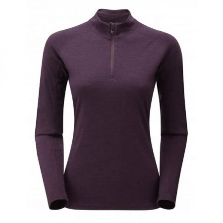 بیس لایر زنانه مونتین مدل PRIMINO 220 Zip Neck 2020