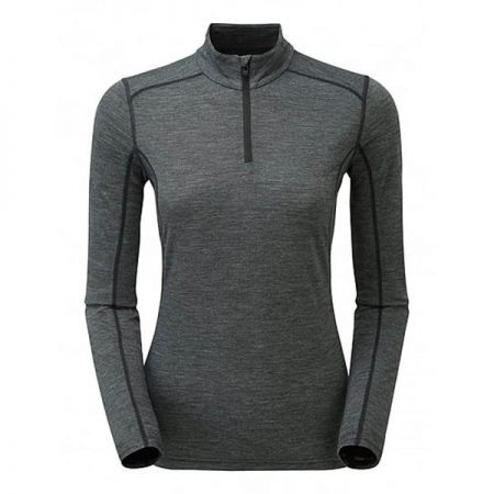 بلوز لایه اول مونتین مدل Women’s PRIMINO 140 Zip Neck 2020