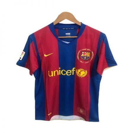 لباس کلاسیک اول بارسلونا فصل2007