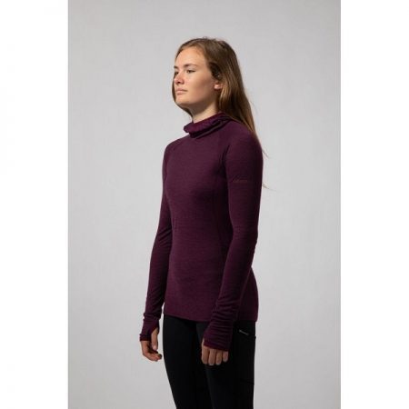 پوشش لایه اول کلاه دار زنانه Montane مدل women’s primino hybrid hoodie10