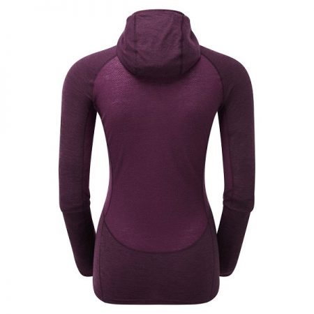 پوشش لایه اول کلاه دار زنانه Montane مدل women’s primino hybrid hoodie7