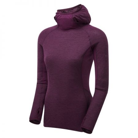 پوشش لایه اول کلاه دار زنانه Montane مدل women’s primino hybrid hoodie9