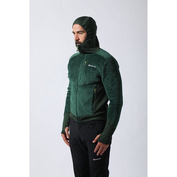 ژاکت لایه میانی کلاه دار Montane مدل Wolf Fleece Hoodie5