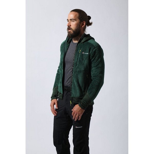 ژاکت لایه میانی کلاه دار Montane مدل Wolf Fleece Hoodie7