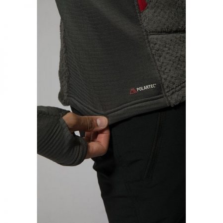 ژاکت لایه میانی کلاه دار Montane مدل Wolf Fleece Jacket4