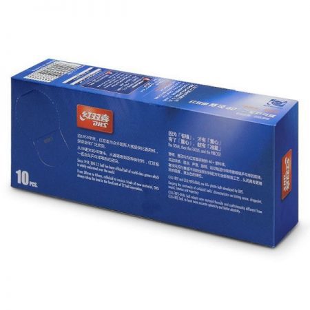توپ پینگ پنگ 2 ستاره دی اچ اس پلاستیکی ABS (بسته 10 تایی)2
