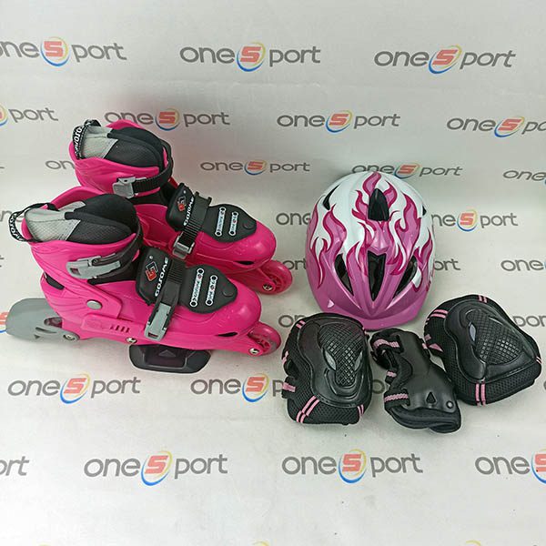 اسکیت رویه هارد طرح سبا صورتی برند GoSOME