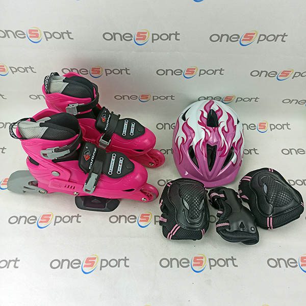 اسکیت رویه هارد طرح سبا صورتی برند GoSOME