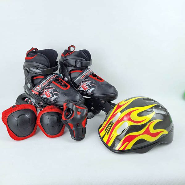 اسکیت مشکی قرمز گوسوم gx-9007