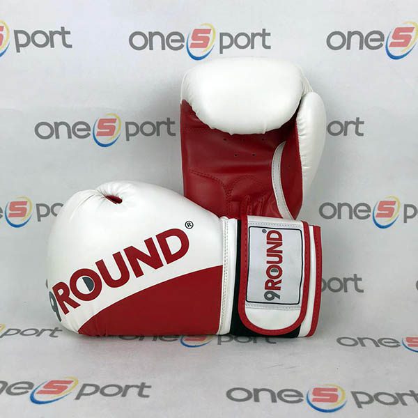 دستکش بوکس 9ROUND | قرمز سفید