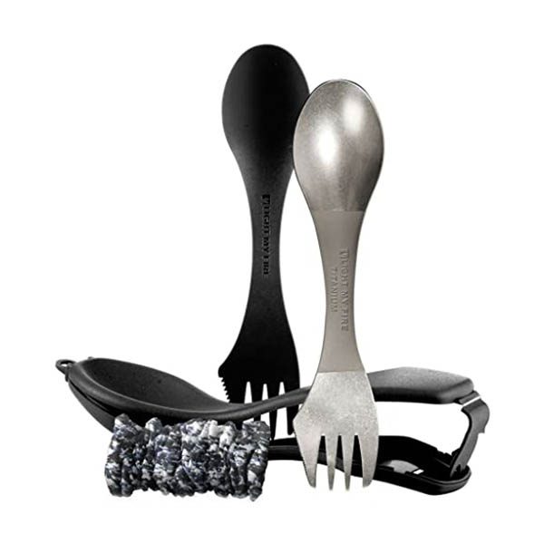 ست قاشق تیتانیوم و قاشق Ultimate Spork
