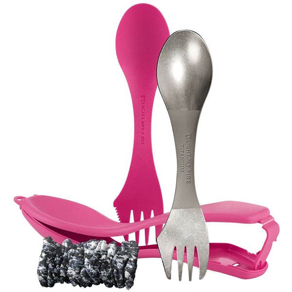 ست قاشق تیتانیوم و قاشق Ultimate Spork