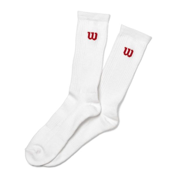 جوراب ویلسون مدل  3Men’s White Crew Sockتایی