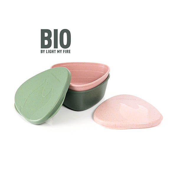 ظرف مثلثی دو تایی لایت مای فایر SnapBox O 2-pack BIO
