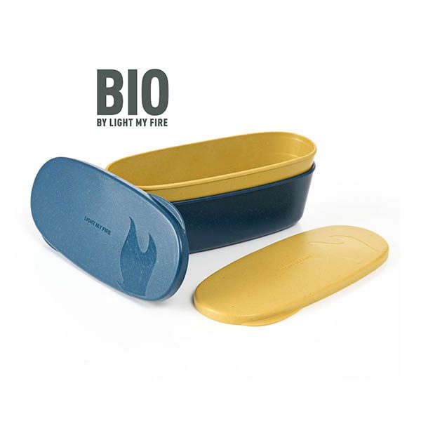ظرف بیضی دو تایی SnapBox Oval 2-Pack BIO