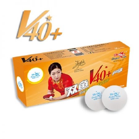 توپ پینگ پنگ 1 ستاره دابل فیش پلاستیکی ABS (بسته 10 تایی)