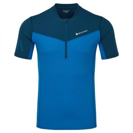 تیشرت تخصصی دو کوهستان مردانه مونتین DRAGON ZIP T-SHIRT