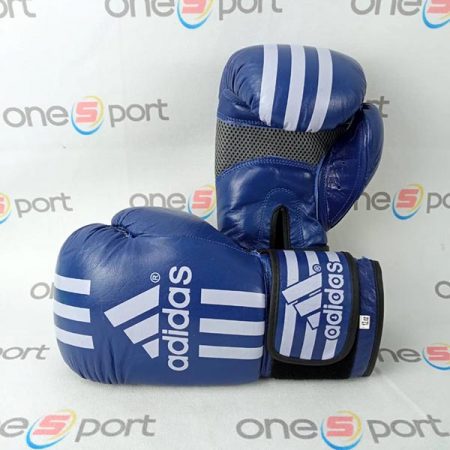 دستکش بوکس طرح دار adidas | سرمه ای سفید