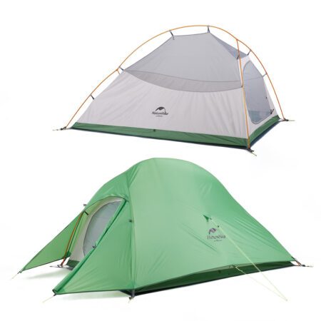 چادر نیچرهایک مدل CLOUD UP ULTRALIGHT 3 PERSON TENT 210D NH17T001-T در دو رنگ