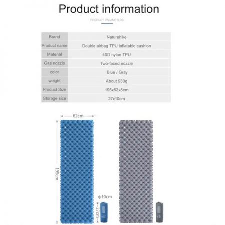 زیرانداز NATUREHIKE INFLATABALE SLEEPING PAD