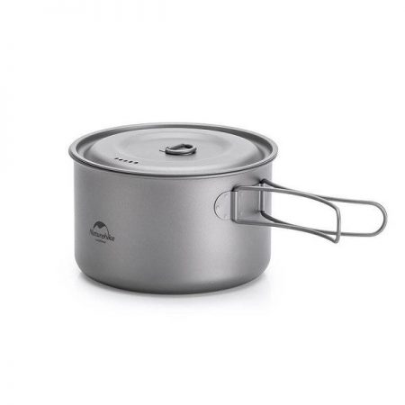 ظرف کوهنوردی و کمپ تیتانیوم نیچرهایک NATURHIKETDG01 outdoor Ti pot NH18T101-A