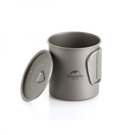 لیوان کوهنوردی و کمپ تیتانیوم نیچرهایک NATUREHIKE 20CJ TITANIUM CUP NH20CJ005