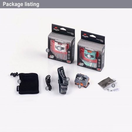 هد لامپ NATUREHIKE OUTDOOR RECHARAGEABLE HEADLAMP