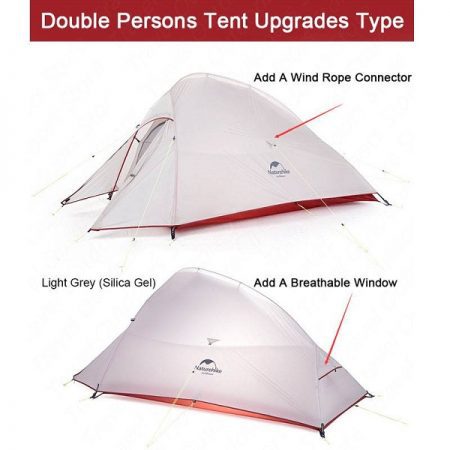چادر NATUREHIKE CLOUD UP ULTRALIGHT 2 PESRON TENT