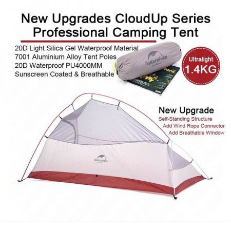 چادر NATUREHIKE CLOUD UP ULTRALIGHT 2 PESRON TENT