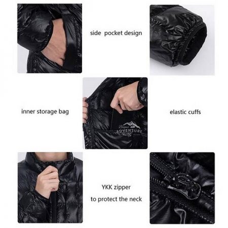 کاپشن پر نیچرهایک مدل (YUESHANG) ULTRA LIGHT WARM DOWN JAKET Q-9A NH19FS021