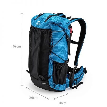 کوله 40+5 لیتری کوهنوردی و کمپ نیچرهایک NATUREHIKE ROCK 40L+5L HIKING BACKPACK NH20BB113