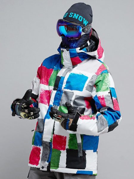 کاپشن اسکی مردانه gsou snow کد 204