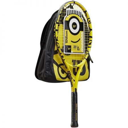 پک راکت تنیس کودکان و نوجوانان ویلسون مدل Minions 25