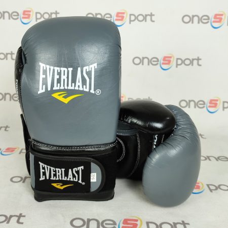 دستکش بوکس Everlast Powerlock اورجینال | خاکستری