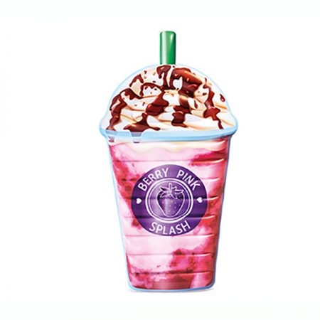 تشک بادی روی آب طرح berry pink
