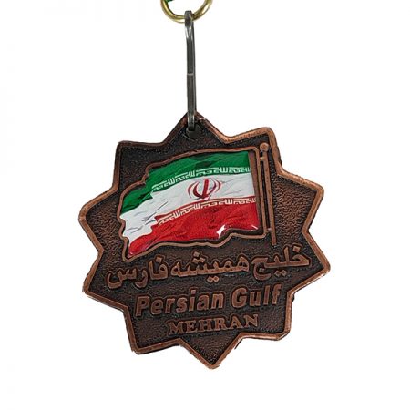 مدال برنز قهرمانی طرح ستاره