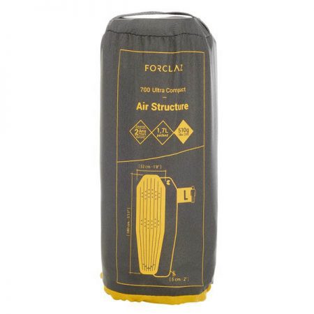 زیرانداز بادی الیافی forclaz 700 Ultra compact