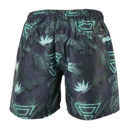 مایو مردانه برونتی مدل TASKER FLOWER AO CARRIBEAN GREEN