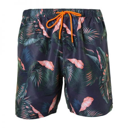 مایو مردانه برونتی مدل TASKER FLOWER AO MENS SHORT TITANIUM