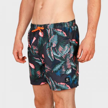 مایو مردانه برونتی مدل TASKER FLOWER AO MENS SHORT TITANIUM