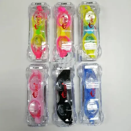 عینک شنا بچگانه LIPHS F3800 مناسب 5 تا 10 در شش رنگ - Image 6