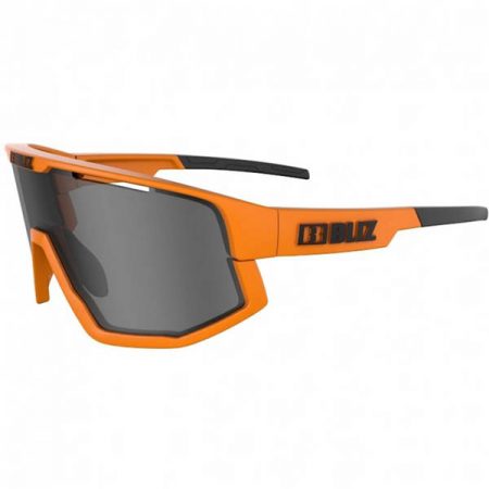 BLIZ FUSION NEON ORANGE FRAME SMOKE LENS PRICE MARK 12 CAT3