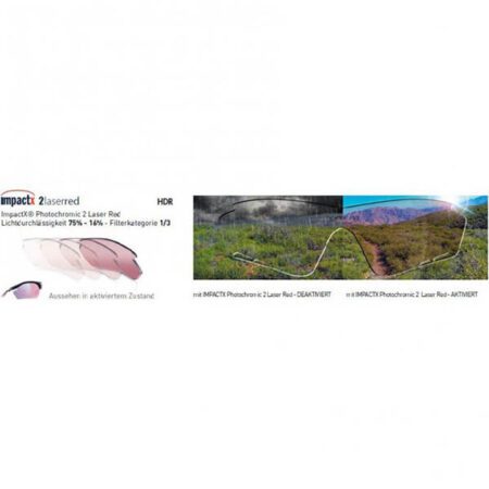 عینک آفتابی رودی مدل CARBONIUM IMPACTX PHOTOCHROMIC 2|قرمز
