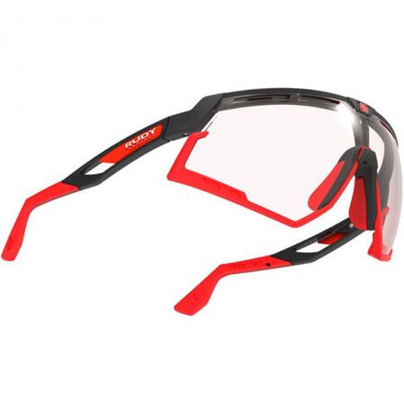 عینک آفتابی رودی مدل DEFENDER BLACK MATTE BUMPERS RED FLUO IMPACTX