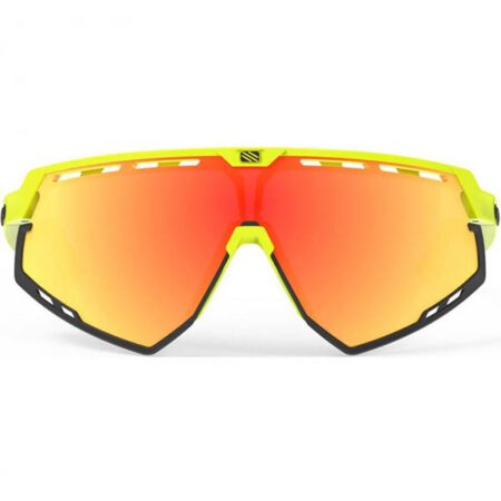 عینک آفتابی رودی مدل DEFENDER YELLOW FLUO GLOSS BUMPERS BLACK