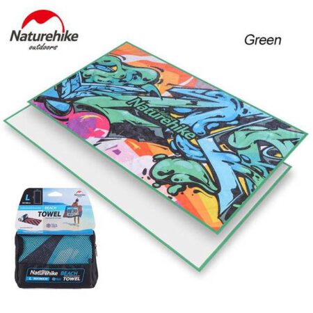 حوله مسافرتی و کمپ نیچرهایک مدل BEACH TOWEL 130CM