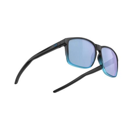 عینک آفتابی رودی مدل OVERLAP BLACK FADE CRYSTAL AZUR GLOSS